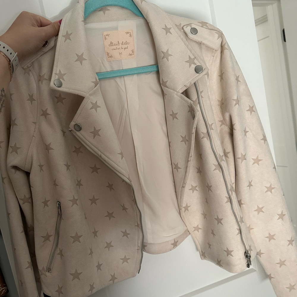 Star Pleather Jacket